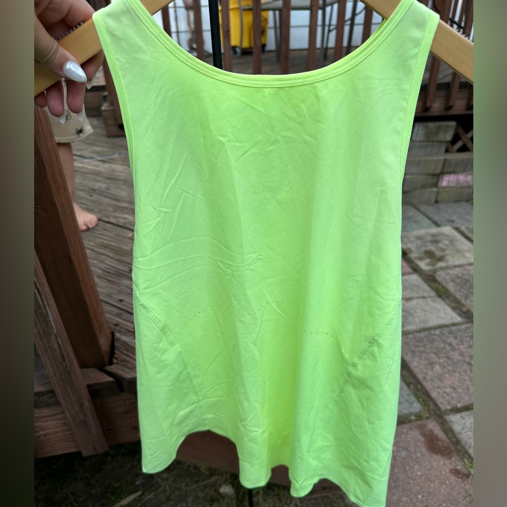 lululemon faded zap run tank size 10 EUC
